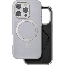 Venco Iphone 16 Pro Puskas Magsafe Kapak - Titan Gri Drstr