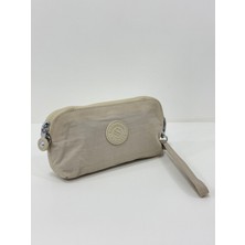 Sanmorris El ve Çapraz Askılı 2 Bölmeli Metal Fermuarlı Kartlık ve Bozuk Para Gözlü Cüzdan 3065