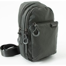 Sanmorris Unisex Krinkıl Kumaş Suya Dayanıklı Çok Bölmeli Body Bag 6004