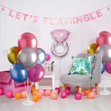 7 Çubuklu Şeffaf Balon Süsleme Standı – Balon Dekorasyon Ayaklı Parti Süsleme Aparatı 7 Çubuklu Set