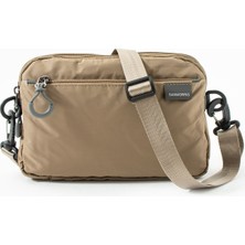 Sanmorris Kadın 4 Bölmeli Paraşüt Kumaş Ayarlanabilir Çapraz Askılı Çanta 6012