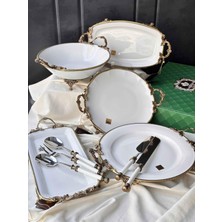 Antique White Sunum Set 10 Parça