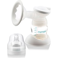 Mamajoo Elektronik Çiftli Göğüs Pompası 250 ml | 20 Kademe Ayarı, USBli, Hafif, Biberon ve Saklama Kabı Uyumlu