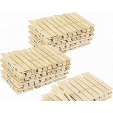 5 144 Adet Sağlam Çamaşır Asmak Için Ahşap Mandal Iz Bırakmayan Ahşap Mandal 144