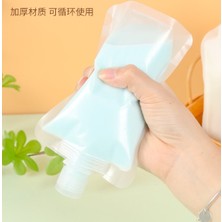Dilmex 3 Adet 100ML Krem Şampuan Kabı Tekrar Kullanılabilir Set