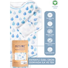 Clean&safe Organik Steril Temizlenmiş Erkek Bebek Body