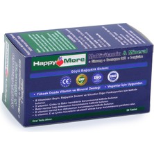 Happymore Multivitamin ve Multimineral Içeren 50 Çentikli Tablet Takviye Edici Gıda