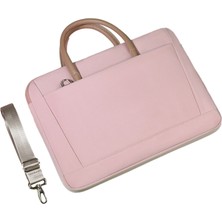 Fashion Schoolbags 910 16.1 Inç Dizüstü Bilgisayar Çantası Oxford Kumaş Dizüstü Bilgisayar Çantası Kılıfı-Pembe (Yurt Dışından)