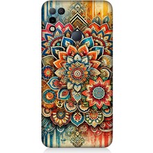 Infinix Hot 10 Play Uyumlu Mistik Mandala Deseni Ruhu  Desenli Silikon Kılıf
