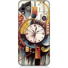 Infinix Hot 11 Play Uyumlu Saatlerde Renkli Zamanlar  Desenli Silikon Kılıf