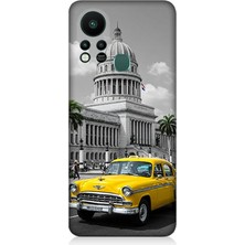 Infinix Hot 11S Uyumlu Klasik Araba Washington Anısı  Desenli Silikon Kılıf