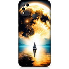 Infinix Hot 10 Play Uyumlu Güneşin Ardında Umut  Desenli Silikon Kılıf