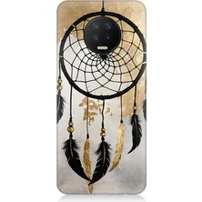 Infinix Note 7 Uyumlu Tüylü Düşlerin Tuzağı  Desenli Silikon Kılıf