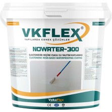 Vkflex NOWATER-300 Elastomerik Su Yalıtım Kaplaması - Beyaz