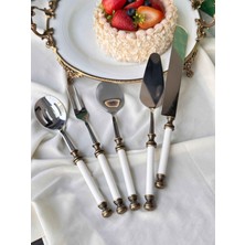 Antique Servis Kaşık Seti 5'li