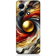 Infinix Note 30 Uyumlu Kozmik Sarmal Patlama Enerjisi  Desenli Silikon Kılıf