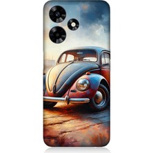 Infinix Hot 30 Uyumlu Tozlu Yolda Vosvos Ruhlu  Desenli Silikon Kılıf