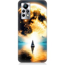 Infinix Note 11 Pro Uyumlu Güneşin Ardında Umut  Desenli Silikon Kılıf