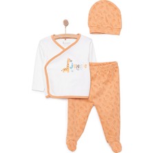 Bebbek Yenidoğan Zıbın-Şapka-Patikli Alt