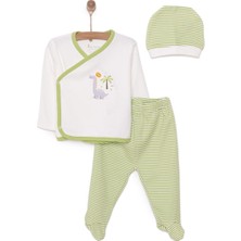 Bebbek Yenidoğan Zıbın-Şapka-Patikli Alt