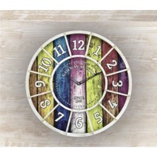 Şık 50 cm Camsız Duvar Saati, Modern ve Zarif Tasarım.