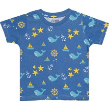 Hellobaby Basic Erkek Yaz Baskılı T-Shirt Erkek Bebek