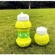 Katlanılır Tenis Topu Şeklinde Matara