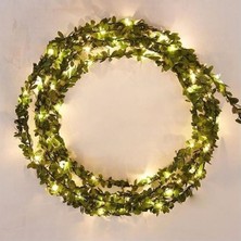 Asonplus Dekoratif Yapay Yapraklı Peri LED 3 Metre Sarmaşık Gün Işığı Ledli
