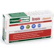 Happymore Vitamin D3 ve Vitamin K2 Içeren 30 Tablet Takviye Edici Gıda