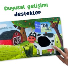 İlk Dokun Hisset Kitabım: Çiftliğe Dokun - Melek Dinçer