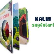 İlk Dokun Hisset Kitabım: Çiftliğe Dokun - Melek Dinçer