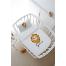 Tuğba Kuğu Pike Takımı - For Baby - Suluboya Aslan