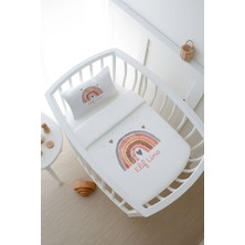 Tuğba Kuğu Pike Takımı - For Baby - Somon Gökkuşağı