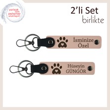 Evcil Hayvanını Kaybetmiş Kişilere Anı Niteliğinde, Kalpli Pati Temalı Set, Yavru Ağzı-Yavru Ağzı