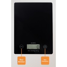 Kumtel Dijital Cam Mutfak Tartısı HKS-03
