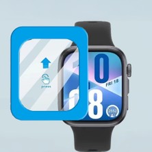 Huawei Watch Fit 4 Pro Ile Uyumlu Kolay Takılabilir Takma Aparatlı Temperli Cam Ekran Koruyucu