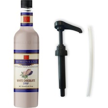 Simonelli Kahve Şurubu Karamel Aromalı Beyaz Çikolata Aromalı 700  ml (Pompa )
