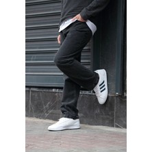 Erkek Baggy Bol Kesim Pantolon Yıkamalı Şık ve Modern