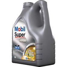 Mobil Super 3000 XE 5W30 Motor Yağı 4 L + 1 L ÜT:2024