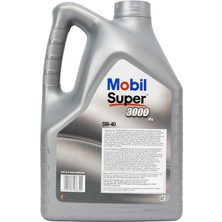 Mobil Super 3000 X1 5W40 Motor Yağı 4 L ÜT:2025
