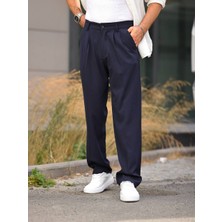 Erkek Yeni Sezon Mevsimlik Pileli Salaş Fit Baggy