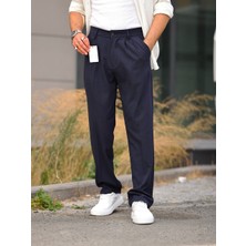 Erkek Yeni Sezon Mevsimlik Pileli Salaş Fit Baggy