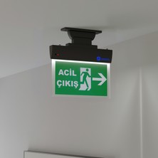 Acil Çıkış Yönlendirme Armatürü Sıva Üstü
