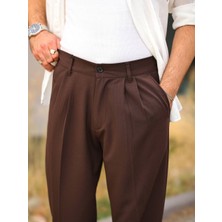 Erkek Yeni Sezon Mevsimlik Pileli Salaş Fit Baggy
