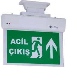 Acil Çıkış Yönlendirme Armatürü Sıva Üstü