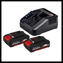 Einhell Akülü Vidalama TE-CD 18/40 Li (2x1,5 Ah) Power X-Change (Lityum-İyon, 40 Nm, 2 Vitesli Şanzıman, Devir Kontrolü, LED, 2x 1,5 Ah PXC Akü ve Şarj Cihazı ile) - 4513939