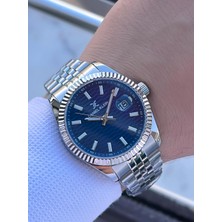 Daniel Klein Takvimli Kadran Rolex Kasa 30 mt Suya Dayanıklı 2 Yıl Garantili Erkek Kol Saati FG.DK13985.2