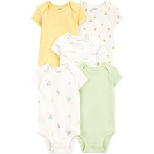 Bebek Kısa Kollu Body 5'li Paket