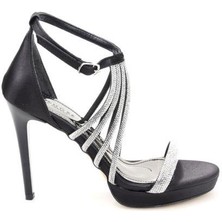 Papuçcity Ony 03243 11 cm Kadın Platform Abiye Ayakkabı