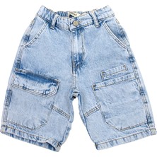 Jack Lıons Erkek Çocuk Kot Şort JAC-25218